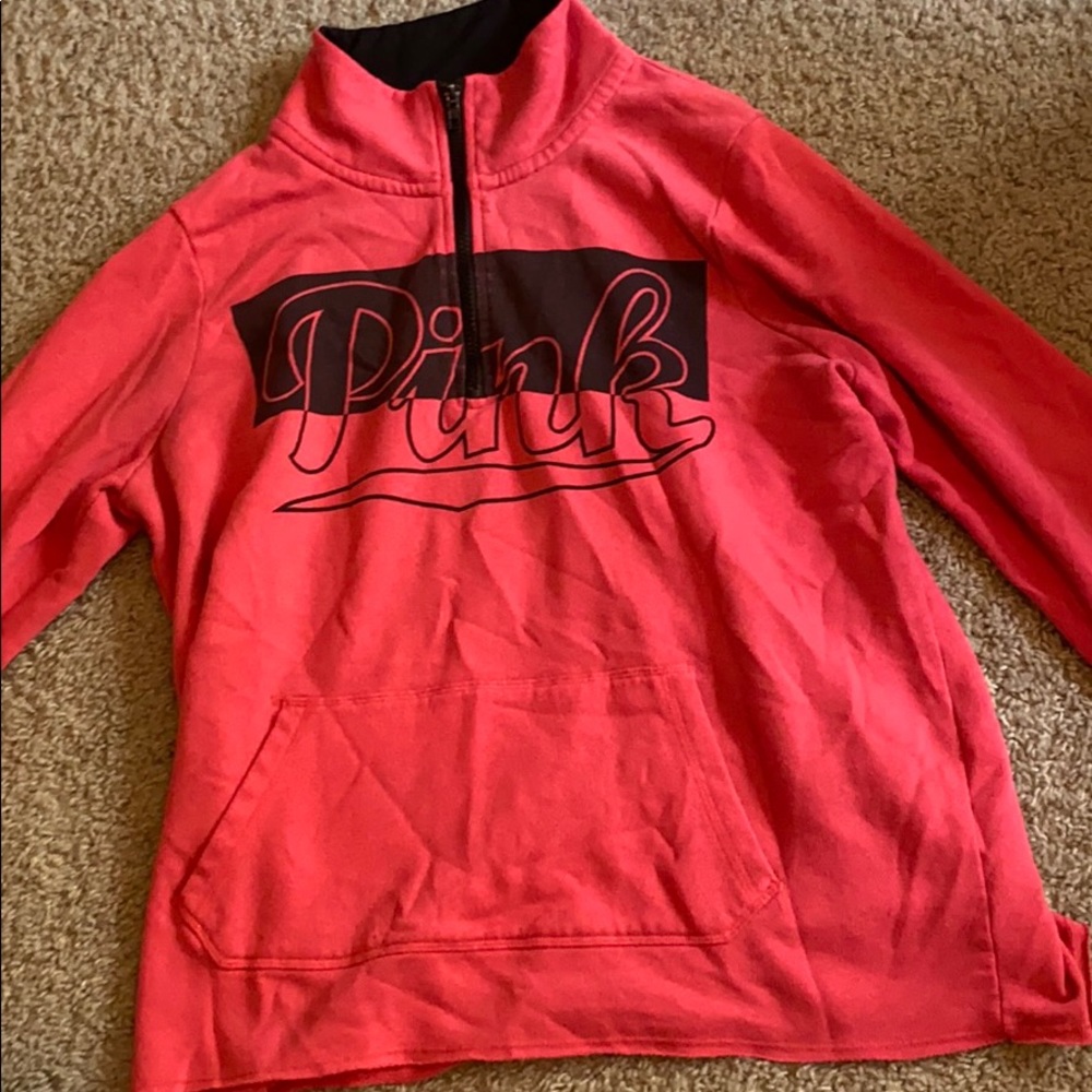 Victoria Secret Pink zip up sweat shirt
